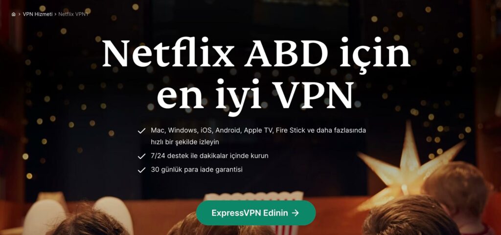Amerika Netflix izlemek