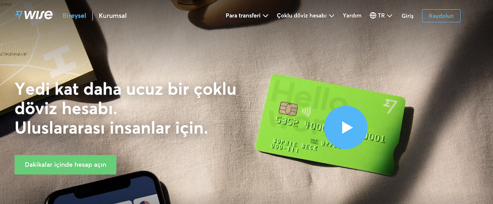 wise ile payoneerden para çekme
