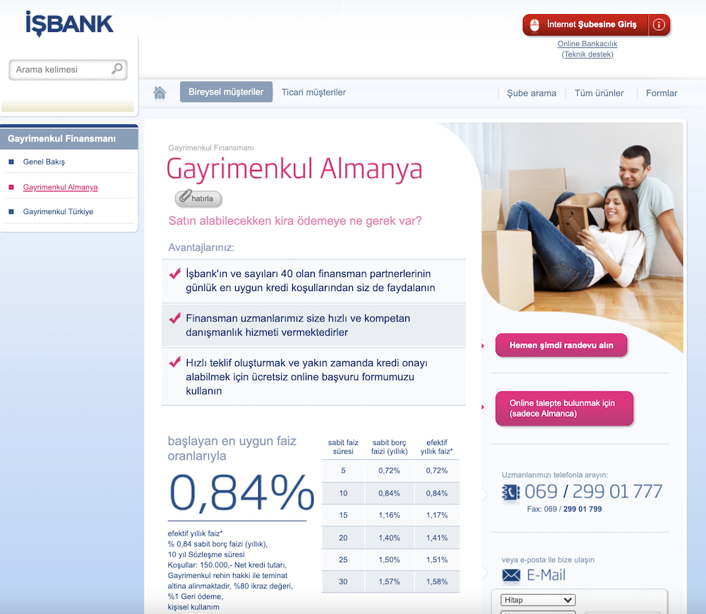 isbank-almanya-ev-kredisi-hesaplama